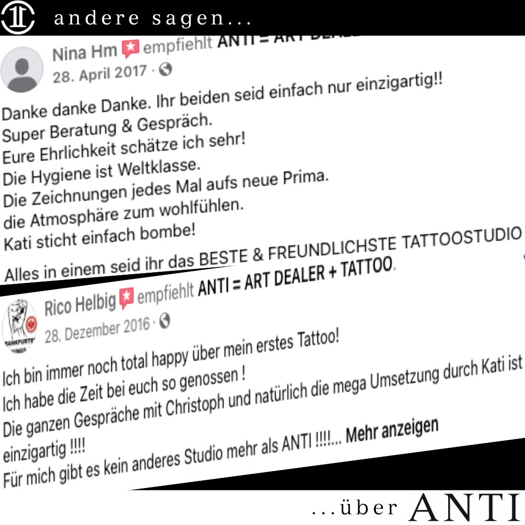 ANTI = ART DEALER + TATTOO