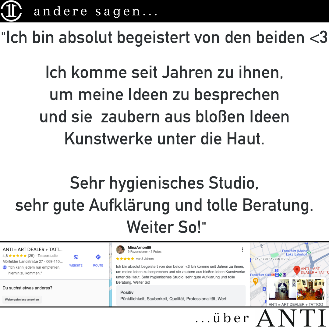 ANTI = ART DEALER + TATTOO