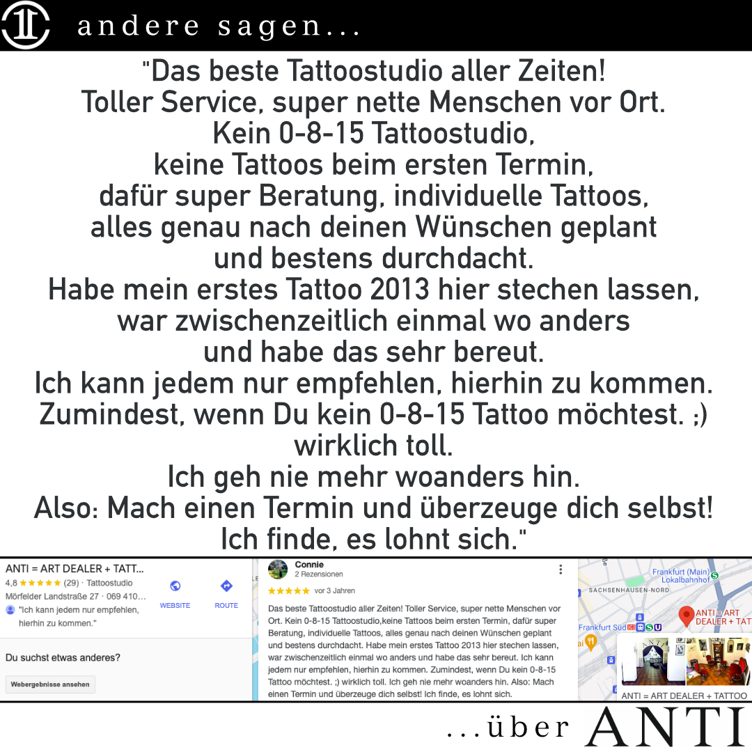 ANTI = ART DEALER + TATTOO